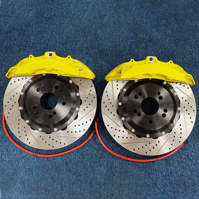 La prestazione 6 Pistions dei calibri del freno dell'automobile V6 ha forgiato il calibro 355mm 380mm 405mm