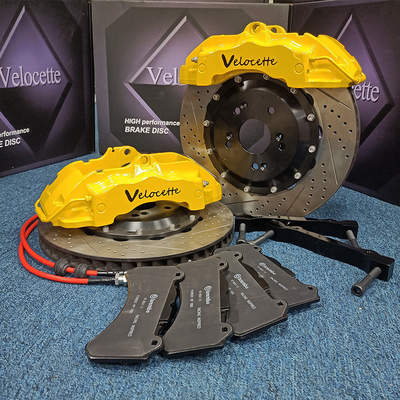 Monoblock ha forgiato i pistoni modificati dei calibri 18Z 6 del freno dell'automobile con i tubi flessibili di acciaio inossidabile