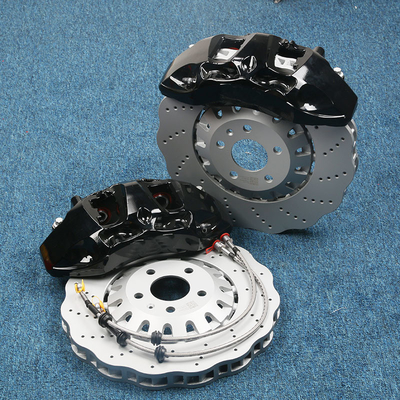 Fiore della lega di alluminio S8 S6 Audi Brake Calipers Drilled Plum