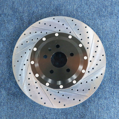 Il disco ad alto tenore di carbonio del freno di rendimento elevato dei rotori del freno riduce le vibrazioni e l'auto per la misurazione del rumore modificata
