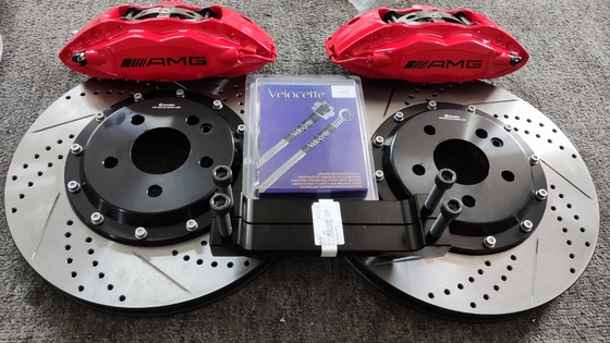 4 kit pinza freno a pistone per auto misura cerchione R17 adatto per Benz GLA W117 / Brembo F50