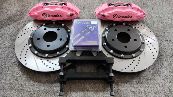 Pinze freno Brembo F50 ricondizionate 4 pot Pinze freno auto per Mitsubishi Lancer