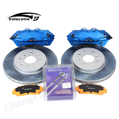Per Audi Q5 Q6 Q7 Kit di pinza del freno SPOON 4-Pot In 15-16 pollici Ruote 285-300mm pinza del freno automatico