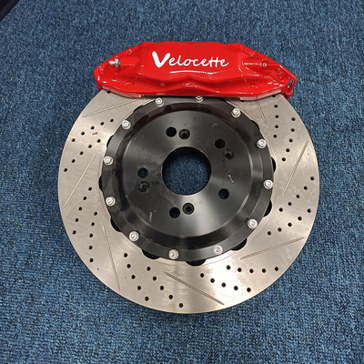 4 pinza dei freni dell'automobile di rendimento elevato dei vasi 330x28mm