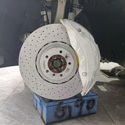 Calibri bianchi modificati del freno di Porsche 1 vaso 330mm 345mm 370mm