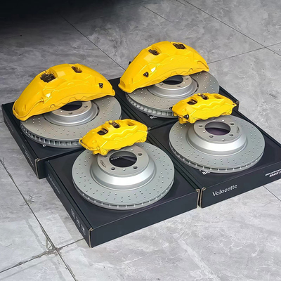 Front Cayenne Porsche Brake Calipers 10 pistoni eleva il vaso 4