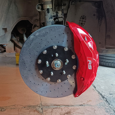 Modifica auto Pinze freno a 10 pistoncini Dischi in ceramica al carbonio per Honda UR-V