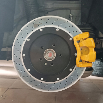 Dimensione dipinta 355MM del rotore di Upgreade del lato posteriore del calibro del freno di BMW 320 grande