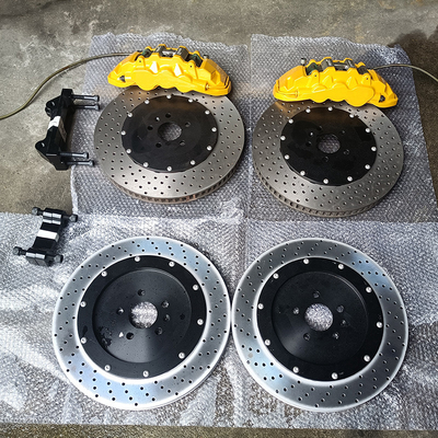 Gialli dipinti colorano BMW 740 grandi rotori di Li Car Brake Calipers 380MM