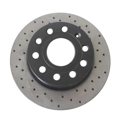 OE 95535140251 Disco di freno per auto in lega di titanio Dimensione 350*34mm Semi metallo senza polvere