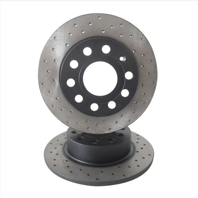 OE 95535140251 Disco di freno per auto in lega di titanio Dimensione 350*34mm Semi metallo senza polvere