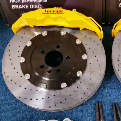Eccellente resistenza alla polvere 10 Pottine Calibro del freno per Audi Q7 con rotori personalizzati
