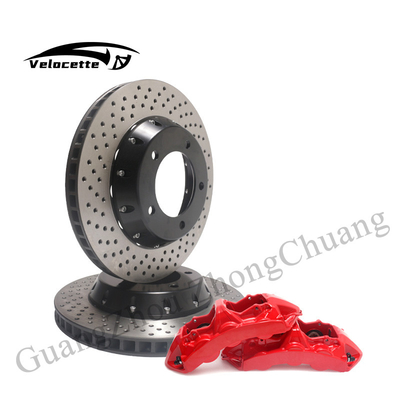 Refit High Performance 6-Pot Bake Caliper Big Brake Kit GT6 Per ruote da 18-21 pollici 350-405mm Dish BMW