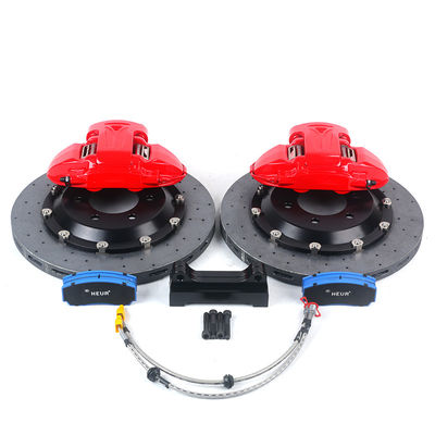 Disco freno 9N Rosso 380-400mm Ricambi auto e accessori 19-20 pollici Pinza freno a 6 pistoncini Ruota posteriore